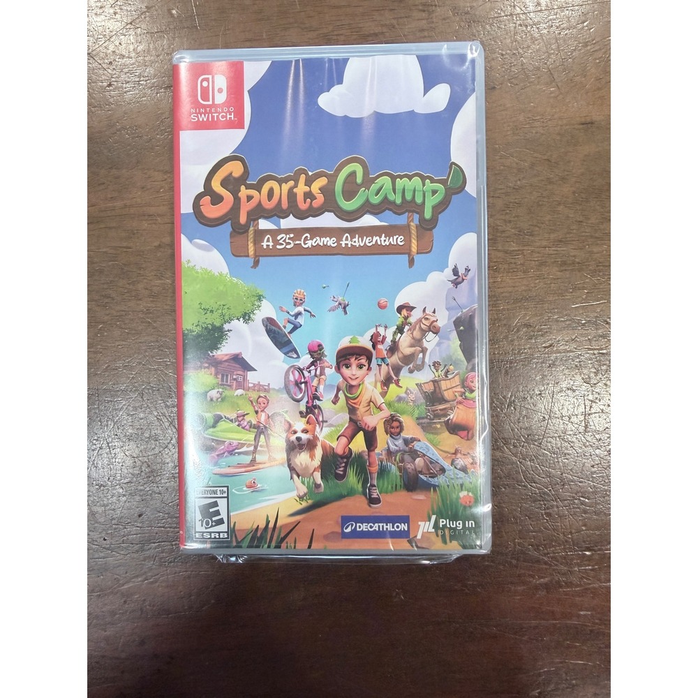 New Sealed Sports Camp A 35-Game Adventure Nintendo Switch HAC-P-BP4TA